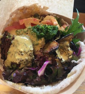   at Kuumba du Falafel in Tokyo