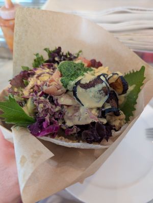  at Kuumba du Falafel in Tokyo