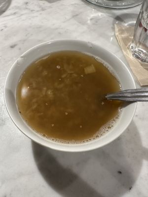 Lentil soup  at Kuumba du Falafel in Tokyo