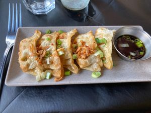 Gyoza - crispy and tasty at The Viet Kitchen in Bristol