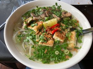 Pho - didn't taste of much unfortunately at The Viet Kitchen in Bristol