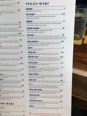 😍😍 so many to choose from!!  at Blue Sushi Sake Grill in Houston