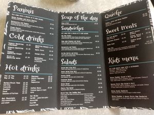 Wide ranging vegan ) plant based menu at Mad Hatter in Barnstaple