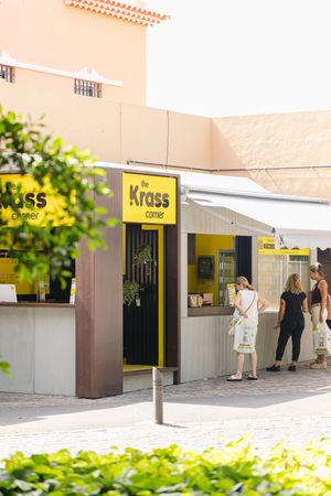 Exterior kiosk at The Krass Corner in Tenerife