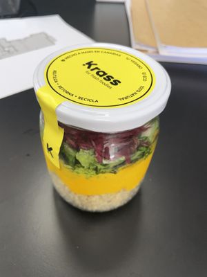 Este es el de col y tmb está riquísimo  at The Krass Corner in Tenerife