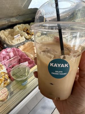   at Kayak Gelato & Frozen Yogurt in Sarande