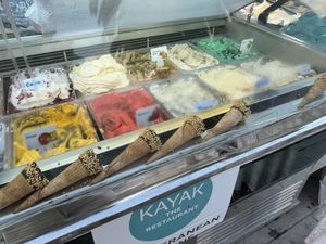   at Kayak Gelato & Frozen Yogurt in Sarande