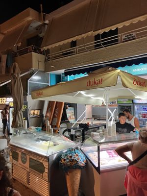   at Kayak Gelato & Frozen Yogurt in Sarande