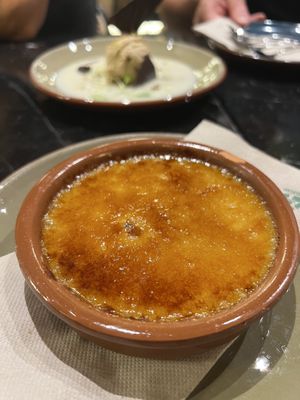 Crema catalana  at Velada in Barcelona
