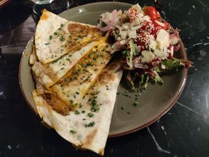 Quesadilla catalana at Velada in Barcelona