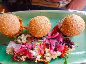 Mini buns at Velada in Barcelona