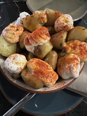 Patatas Bravas  at Velada in Barcelona