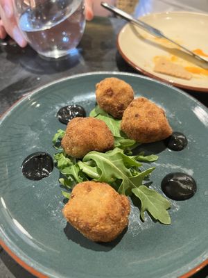 Croquettes - could drool thinking about them   at Velada in Barcelona