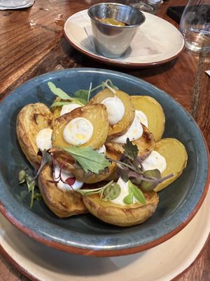 Patatas Bravas were great!  at Velada in Barcelona