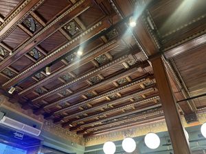 Old Ceiling so beautiful   at Velada in Barcelona