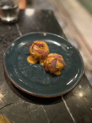 Barceloneta-style "Bomba"  at Velada in Barcelona