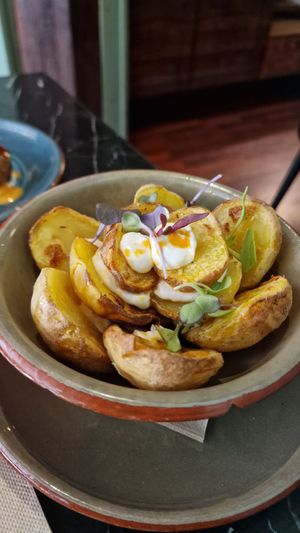 Potatoes at Velada in Barcelona