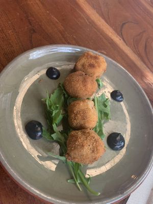 Croquettes  at Velada in Barcelona