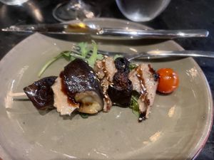 Teriyaki skewers   at Velada in Barcelona