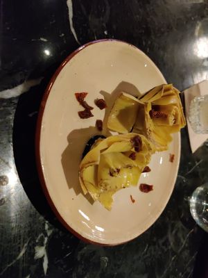 Artichoke at Velada in Barcelona