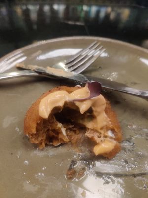 Croquettes at Velada in Barcelona