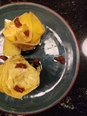 Artichokes at Velada in Barcelona