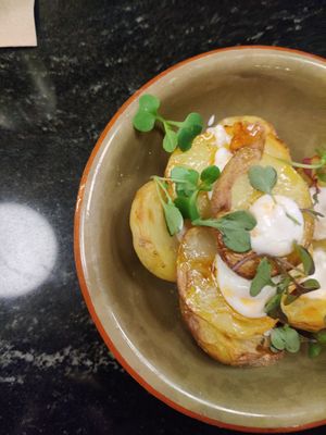 Velada bravas at Velada in Barcelona