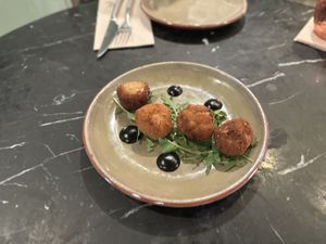 Chick*n croquettes   at Velada in Barcelona