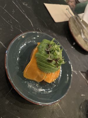 Salm*n and avocado toast   at Velada in Barcelona