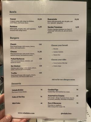   at Velada in Barcelona