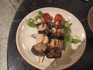 Broquetes Teriyaki at Velada in Barcelona