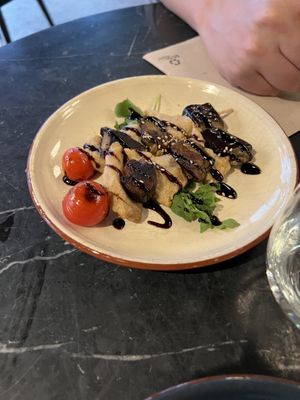 Teriyaki strewers  at Velada in Barcelona