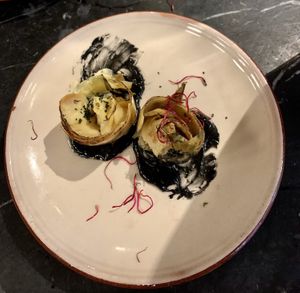 Artichoke flower   at Velada in Barcelona