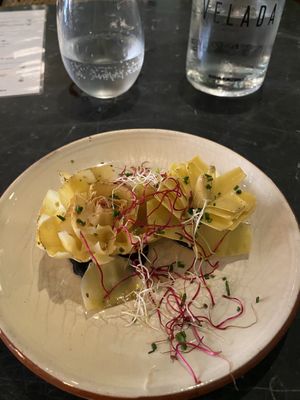 Artichoke flowers   at Velada in Barcelona