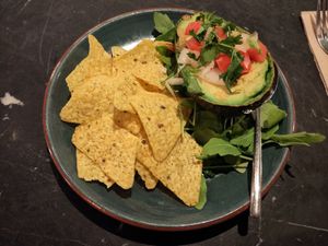 Grilled Avocado at Velada in Barcelona