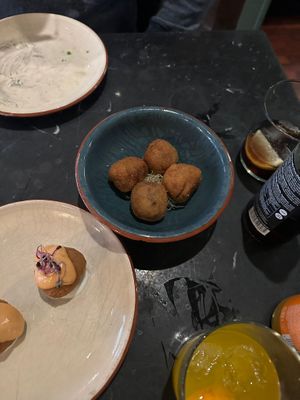 Croquettes at Velada in Barcelona