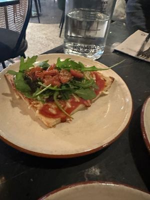 Pizzaaaaa at Velada in Barcelona