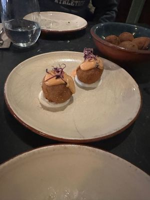 Barcelona style Bomba at Velada in Barcelona