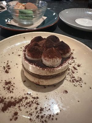 Tiramisu at Velada in Barcelona