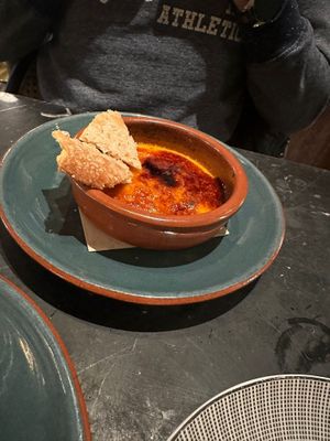 Velada creme brulee at Velada in Barcelona
