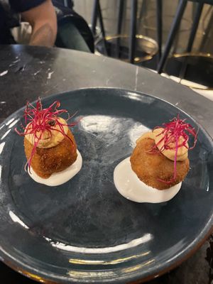 Bomba de la Barceloneta #Veganuary at Velada in Barcelona