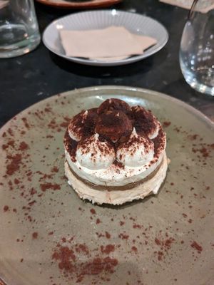 Tiramisu at Velada in Barcelona