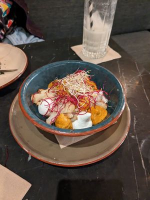 Cauliflower tikka masala at Velada in Barcelona