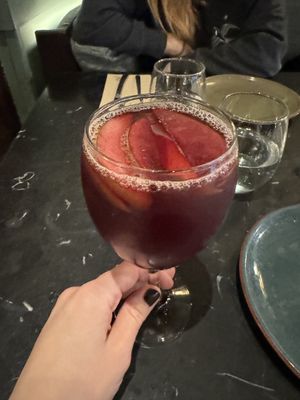 Sangria 😏  at Velada in Barcelona