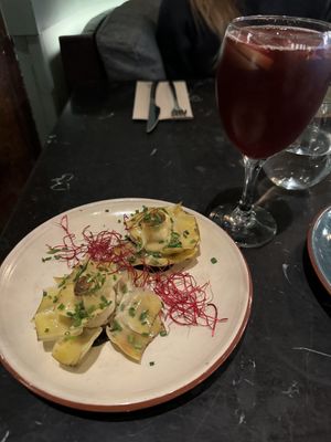 Artichoke flowers  at Velada in Barcelona