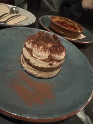 Tiramisu  at Velada in Barcelona