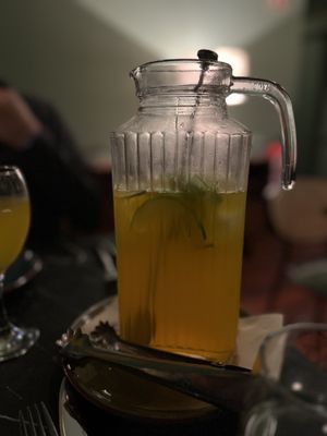 Cava sangria pitcher   at Velada in Barcelona