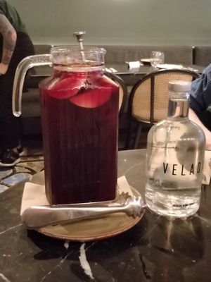 Sangria at Velada in Barcelona