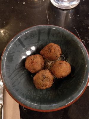 Croquettes at Velada in Barcelona