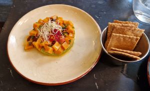 Tàrtar de no-salmó at Velada in Barcelona